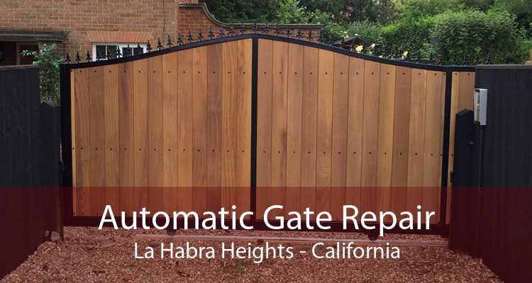 Automatic Gate Repair La Habra Heights - California